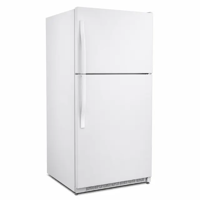 Refrigerador branco de duas portas